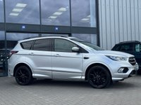 USED 2017 17 FORD KUGA 2.0 TDCi ST-Line X SUV 5dr Diesel Manual Euro 6 (s/s) (150 ps) PAN-ROOF*BLACK 19"ALLOYS*S/NAV*