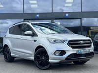 USED 2017 17 FORD KUGA 2.0 TDCi ST-Line X SUV 5dr Diesel Manual Euro 6 (s/s) (150 ps) PAN-ROOF*BLACK 19"ALLOYS*S/NAV*