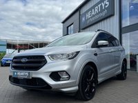 USED 2017 17 FORD KUGA 2.0 TDCi ST-Line X SUV 5dr Diesel Manual Euro 6 (s/s) (150 ps) PAN-ROOF*BLACK 19"ALLOYS*S/NAV*