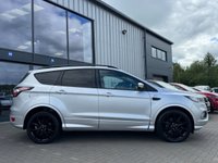 USED 2017 17 FORD KUGA 2.0 TDCi ST-Line X SUV 5dr Diesel Manual Euro 6 (s/s) (150 ps) PAN-ROOF*BLACK 19"ALLOYS*S/NAV*