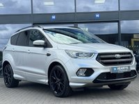 USED 2017 17 FORD KUGA 2.0 TDCi ST-Line X SUV 5dr Diesel Manual Euro 6 (s/s) (150 ps) PAN-ROOF*BLACK 19"ALLOYS*S/NAV*