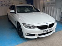 USED 2017 66 BMW 4 SERIES GRAN COUPE 3.0 430d M Sport Hatchback 5dr Diesel Auto xDrive Euro 6 (s/s) (258 ps)+2 KEYS+2 FORMER KEEPERS+USB+PARKING SENSORS+HEATED SEATS+ALLOYS+AIRCON+AUX+HARMON KARDON+CRUISE+HPI CLEAR+VOSA MOT HISTORY PRINTOUT, PART EXCHANGE WELCOME, FULL DEALER FACILITIES, CLEAN CAR+NICE DRIVE 2 KEYS+2 FORMER KEEPERS+USB+PARKING SENSORS+HEATED SEATS+ALLOYS+AIRCON+AUX+HARMON KARDON+CRUISE+HPI CLEAR