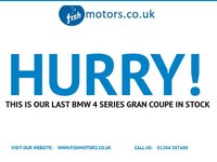 USED 2017 66 BMW 4 SERIES GRAN COUPE 3.0 430d M Sport Hatchback 5dr Diesel Auto xDrive Euro 6 (s/s) (258 ps)+2 KEYS+2 FORMER KEEPERS+USB+PARKING SENSORS+HEATED SEATS+ALLOYS+AIRCON+AUX+HARMON KARDON+CRUISE+HPI CLEAR+VOSA MOT HISTORY PRINTOUT, PART EXCHANGE WELCOME, FULL DEALER FACILITIES, CLEAN CAR+NICE DRIVE 2 KEYS+2 FORMER KEEPERS+USB+PARKING SENSORS+HEATED SEATS+ALLOYS+AIRCON+AUX+HARMON KARDON+CRUISE+HPI CLEAR