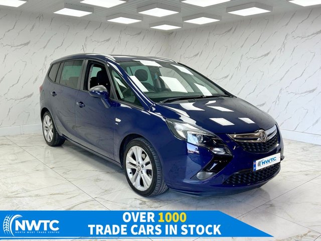 View our Vauxhall Zafira Tourer range