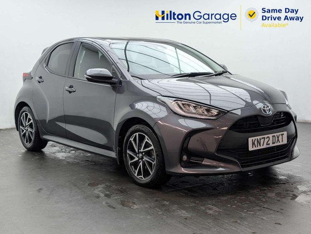 USED 2022 72 TOYOTA YARIS 1.5 Yaris Design HEV CVT 5dr CLICK+COLLECT / HOME DELIVERY