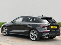 USED 2023 AUDI S3 2.0 TFSI Black Edition Sportback 5dr Petrol S Tronic quattro Euro 6 (s/s) (310 ps) 