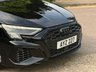 USED 2023 AUDI S3 2.0 TFSI Black Edition Sportback 5dr Petrol S Tronic quattro Euro 6 (s/s) (310 ps) 