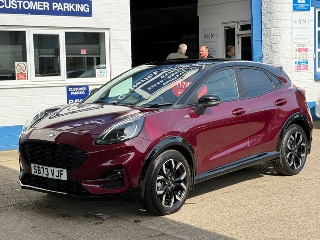 2023 73 Ford Puma 1.0T EcoBoost MHEV Vivid Ruby Edition SUV 5dr Petrol Hybrid Manual Euro 6 (s/s) (125 ps)