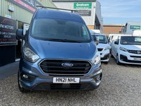 USED 2021 21 FORD TRANSIT CUSTOM 2.0 300 EcoBlue Limited Panel Van 5dr Diesel Manual L2 H2 Euro 6 (s/s) (130 ps) EXCELLENT  CONDITION IN&OUT  NO VAT