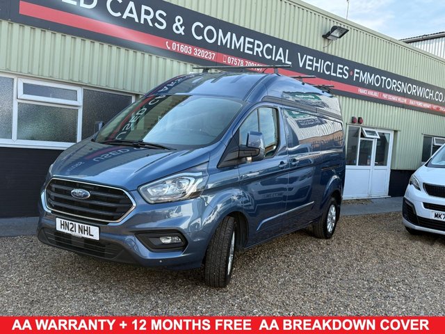View our FORD TRANSIT CUSTOM