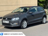 USED 2015 65 VOLKSWAGEN POLO 1.0 BlueMotion Tech SE Hatchback 3dr Petrol Manual Euro 6 (s/s) (75 ps) NEW MOT PROVIDED!