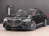 USED 2022 22 MERCEDES-BENZ S-CLASS 3.0 S500Lh MHEV AMG Line (Premium Plus, Executive) Saloon 4dr Petrol Hybrid G-Tronic+ 4MATIC Euro 6 (s/s) (435 ps) FMSH/EVERY EXTRA POSS/STUNNING CAR