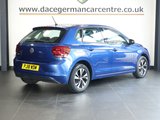 USED 2018 18 VOLKSWAGEN POLO 1.0 SE Hatchback 5dr Petrol Manual Euro 6 (s/s) (65 ps) LOW INSURANCE 5 DOOR POLO IN LOVELY CONDITION THROUGHOUT - COMES WITH A DOCUMENTED SERVICE HISTORY + APPLE CARPLAY/ANDROID AUTO + SATELLITE NAVIGATION VIA MOBILE CONNECTION + DAB DIGITAL RADIO + BLUETOOTH WITH MEDIA STREAMING + IN CAR ENTERTAINMENT WITH TOUCH SCREEN MEDIA DISPLAY + CRUISE CONTROL + AIR CONDITIONING + MULTIFUNCTIONAL STEERING WHEEL + ECO STOP START SYSTEM + AUTOMATIC WIPERS WITH RAIN SENSOR + ELECTRIC HEATED DOOR MIRRORS + ELECTRIC WINDOWS + 15 INCH ALLOY WHEELS +....