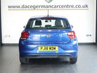 USED 2018 18 VOLKSWAGEN POLO 1.0 SE Hatchback 5dr Petrol Manual Euro 6 (s/s) (65 ps) LOW INSURANCE 5 DOOR POLO IN LOVELY CONDITION THROUGHOUT - COMES WITH A DOCUMENTED SERVICE HISTORY + APPLE CARPLAY/ANDROID AUTO + SATELLITE NAVIGATION VIA MOBILE CONNECTION + DAB DIGITAL RADIO + BLUETOOTH WITH MEDIA STREAMING + IN CAR ENTERTAINMENT WITH TOUCH SCREEN MEDIA DISPLAY + CRUISE CONTROL + AIR CONDITIONING + MULTIFUNCTIONAL STEERING WHEEL + ECO STOP START SYSTEM + AUTOMATIC WIPERS WITH RAIN SENSOR + ELECTRIC HEATED DOOR MIRRORS + ELECTRIC WINDOWS + 15 INCH ALLOY WHEELS +....
