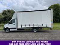 USED 2021 71 MERCEDES-BENZ SPRINTER  2.1 315Cdi 3.5t. NEW 5.2m (17ft) Curtainside Body, Tail Lift, Eu 6, 148Bhp Large Tail Lift, Tall Rear Aperture
