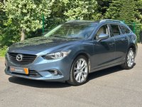 USED 2014 14 MAZDA MAZDA6 2.2 SKYACTIV-D Sport Nav Tourer 5dr Diesel Auto Euro 6 (s/s) (175 ps) GREAT HISTORY, SAT NAV/LEATHER