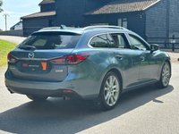 USED 2014 14 MAZDA MAZDA6 2.2 SKYACTIV-D Sport Nav Tourer 5dr Diesel Auto Euro 6 (s/s) (175 ps) GREAT HISTORY, SAT NAV/LEATHER