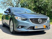 USED 2014 14 MAZDA MAZDA6 2.2 SKYACTIV-D Sport Nav Tourer 5dr Diesel Auto Euro 6 (s/s) (175 ps) GREAT HISTORY, SAT NAV/LEATHER