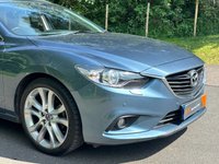 USED 2014 14 MAZDA MAZDA6 2.2 SKYACTIV-D Sport Nav Tourer 5dr Diesel Auto Euro 6 (s/s) (175 ps) GREAT HISTORY, SAT NAV/LEATHER