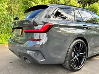 USED 2021 71 BMW 3 SERIES 2.0 330e 12kWh M Sport Pro Edition Touring 5dr Petrol Plug-in Hybrid Auto Euro 6 (s/s) (292 ps) DRAVIT GREY - GREAT HISTORY
