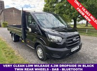 USED 2022 72 FORD TRANSIT 2.0 350 EcoBlue Leader 4.2m Dropside RWD L4 Eu 6 (s/s) DRW 130ps FREE Delivery | Finance, Part Exch.