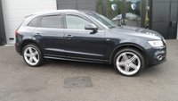 USED 2014 64 AUDI Q5 2.0 TDI S line Plus SUV 5dr Diesel S Tronic quattro Euro 5 (s/s) (177 ps)SAT-NAV,LEATHER,LONG MOT,2 KEYS. LONG MOT,ALLOYS.