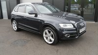 USED 2014 64 AUDI Q5 2.0 TDI S line Plus SUV 5dr Diesel S Tronic quattro Euro 5 (s/s) (177 ps)SAT-NAV,LEATHER,LONG MOT,2 KEYS. LONG MOT,ALLOYS.