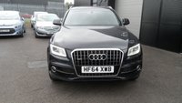 USED 2014 64 AUDI Q5 2.0 TDI S line Plus SUV 5dr Diesel S Tronic quattro Euro 5 (s/s) (177 ps)SAT-NAV,LEATHER,LONG MOT,2 KEYS. LONG MOT,ALLOYS.