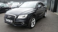 USED 2014 64 AUDI Q5 2.0 TDI S line Plus SUV 5dr Diesel S Tronic quattro Euro 5 (s/s) (177 ps)SAT-NAV,LEATHER,LONG MOT,2 KEYS. LONG MOT,ALLOYS.