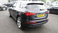 USED 2014 64 AUDI Q5 2.0 TDI S line Plus SUV 5dr Diesel S Tronic quattro Euro 5 (s/s) (177 ps)SAT-NAV,LEATHER,LONG MOT,2 KEYS. LONG MOT,ALLOYS.