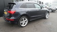 USED 2014 64 AUDI Q5 2.0 TDI S line Plus SUV 5dr Diesel S Tronic quattro Euro 5 (s/s) (177 ps)SAT-NAV,LEATHER,LONG MOT,2 KEYS. LONG MOT,ALLOYS.