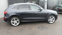 USED 2014 64 AUDI Q5 2.0 TDI S line Plus SUV 5dr Diesel S Tronic quattro Euro 5 (s/s) (177 ps)SAT-NAV,LEATHER,LONG MOT,2 KEYS. LONG MOT,ALLOYS.