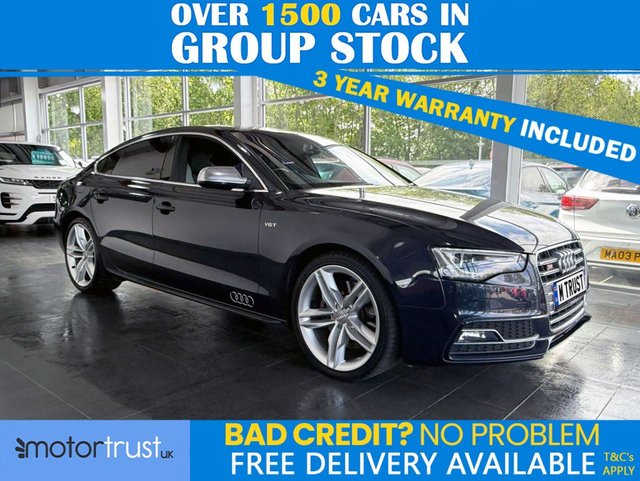View our Audi S5 3.0 TFSI V6 Sportback 5dr Petrol S Tronic quattro Euro 5 (s/s) (333 ps) FULL SERVICE HISTORY! 