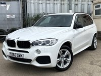 USED 2015 65 BMW X5 2.0 25d M Sport SUV 5dr Diesel Auto xDrive Euro 6 (s/s) (231 ps) - SAT NAV - HEATED LEATHER - REVERSE CAMERA - BLUETOOTH - P/SENSORS - CRUISE