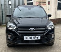 USED 2018 18 FORD KUGA 1.5 TDCi ST-Line SUV 5dr Diesel Manual Euro 6 (s/s) (120 ps) - APPLE CAR PLAY - SAT NAV - PART LEATHER - P/SENSORS - BLUETOOTH - CRUISE - 2 OWNERS