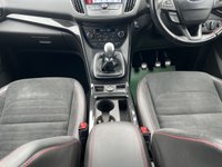 USED 2018 18 FORD KUGA 1.5 TDCi ST-Line SUV 5dr Diesel Manual Euro 6 (s/s) (120 ps) - APPLE CAR PLAY - SAT NAV - PART LEATHER - P/SENSORS - BLUETOOTH - CRUISE - 2 OWNERS