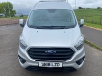 USED 2018 18 FORD TRANSIT CUSTOM 2.0 300 EcoBlue LIMITED LWB HIGH ROOF NO VAT L2 H2 Euro 6 (130 ps) 12 MONTHS PART AND LABOUR RAC WARRANTY+RAC BREAKDOWN COVER
