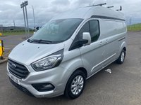 USED 2018 18 FORD TRANSIT CUSTOM 2.0 300 EcoBlue LIMITED LWB HIGH ROOF NO VAT L2 H2 Euro 6 (130 ps) 12 MONTHS PART AND LABOUR RAC WARRANTY+RAC BREAKDOWN COVER