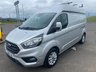 USED 2018 18 FORD TRANSIT CUSTOM 2.0 300 EcoBlue LIMITED LWB HIGH ROOF NO VAT L2 H2 Euro 6 (130 ps) 12 MONTHS PART AND LABOUR RAC WARRANTY+RAC BREAKDOWN COVER