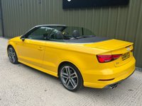 USED 2018 68 AUDI A3 CABRIOLET 1.5 TFSI CoD 35 S line Convertible 2dr Petrol S Tronic Euro 6 (s/s) (150 ps) 