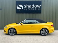 USED 2018 68 AUDI A3 CABRIOLET 1.5 TFSI CoD 35 S line Convertible 2dr Petrol S Tronic Euro 6 (s/s) (150 ps) 