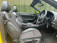 USED 2018 68 AUDI A3 CABRIOLET 1.5 TFSI CoD 35 S line Convertible 2dr Petrol S Tronic Euro 6 (s/s) (150 ps) 