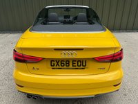 USED 2018 68 AUDI A3 CABRIOLET 1.5 TFSI CoD 35 S line Convertible 2dr Petrol S Tronic Euro 6 (s/s) (150 ps) 