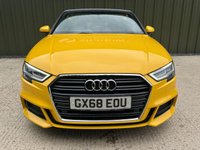 USED 2018 68 AUDI A3 CABRIOLET 1.5 TFSI CoD 35 S line Convertible 2dr Petrol S Tronic Euro 6 (s/s) (150 ps) 