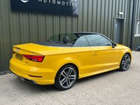 USED 2018 68 AUDI A3 CABRIOLET 1.5 TFSI CoD 35 S line Convertible 2dr Petrol S Tronic Euro 6 (s/s) (150 ps) 
