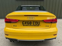 USED 2018 68 AUDI A3 CABRIOLET 1.5 TFSI CoD 35 S line Convertible 2dr Petrol S Tronic Euro 6 (s/s) (150 ps) 