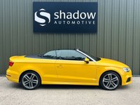 USED 2018 68 AUDI A3 CABRIOLET 1.5 TFSI CoD 35 S line Convertible 2dr Petrol S Tronic Euro 6 (s/s) (150 ps) 