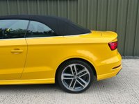 USED 2018 68 AUDI A3 CABRIOLET 1.5 TFSI CoD 35 S line Convertible 2dr Petrol S Tronic Euro 6 (s/s) (150 ps) 