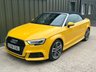 USED 2018 68 AUDI A3 CABRIOLET 1.5 TFSI CoD 35 S line Convertible 2dr Petrol S Tronic Euro 6 (s/s) (150 ps) 