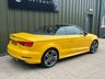 USED 2018 68 AUDI A3 CABRIOLET 1.5 TFSI CoD 35 S line Convertible 2dr Petrol S Tronic Euro 6 (s/s) (150 ps) 